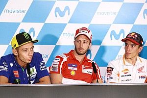 Dovizioso tak ketinggalan komentari Marquez-Rossi