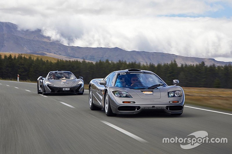 Une McLaren F1 accidentée en Nouvelle-Zélande