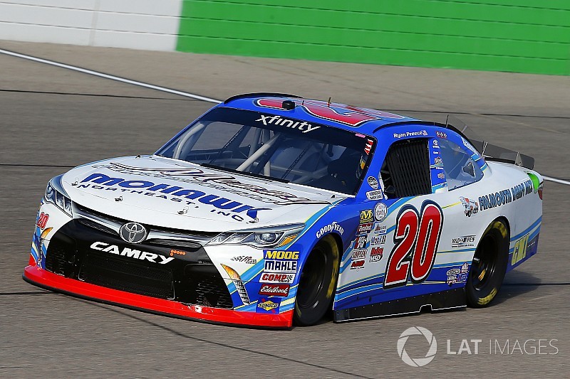 <b>Ryan Preece</b> scores first career NASCAR Xfinity victory at Iowa