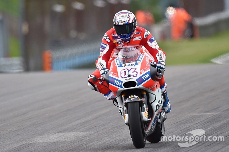 MotoGP Jerman: Dovizioso tercepat di FP1, Rossi ke-16