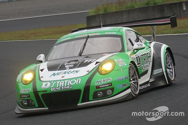 D’station Porsche初PP獲得。荒聖治「今季最後に良いレースをしたい」