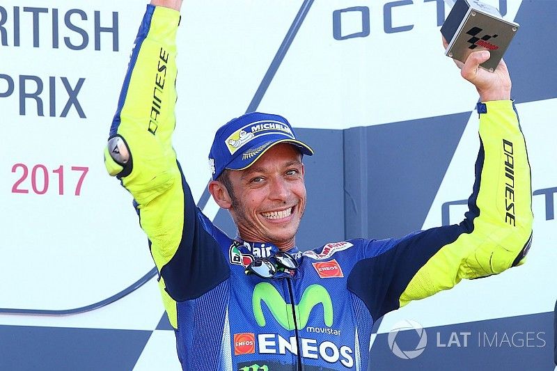 Podium: third place Valentino Rossi, Yamaha Factory Racing