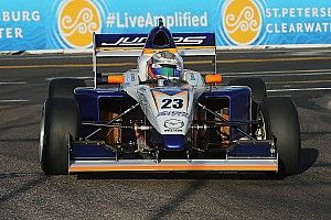 Indy GP Pro Mazda: Franzoni stumbles, then scores first win