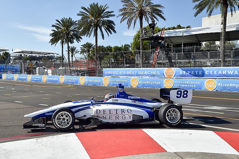 St Pete Indy Lights: Herta holds off Urrutia for Race 2 win