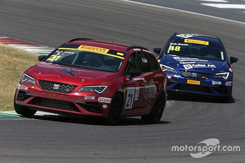 Giacomo Altoè centra il bis al Mugello dopo un bel duello con Zucchi