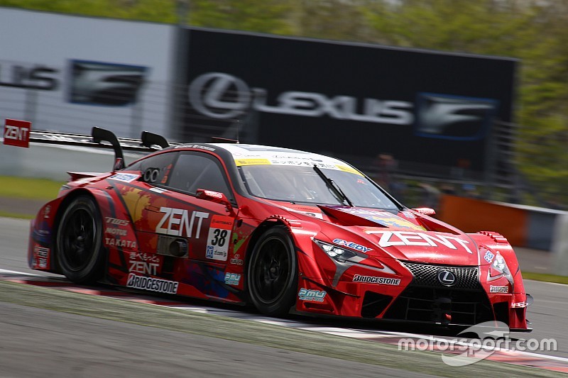 【スーパーGT】富士FP:#38 レクサスがトップ。#46 GT-Rが3番手