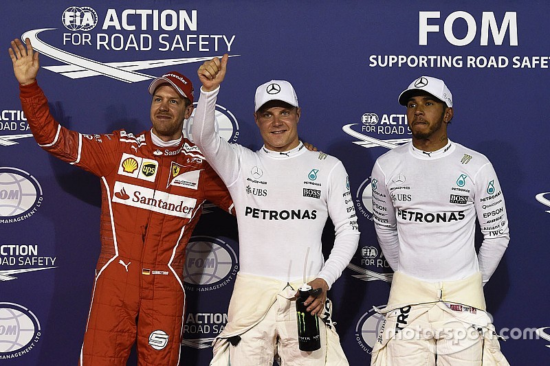 Hamilton és Bottas köre egymás mellett: Bahrein