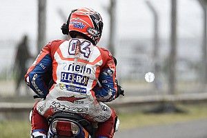 Dovizioso met en cause Petrucci dans sa chute : "Ça n'est pas juste"