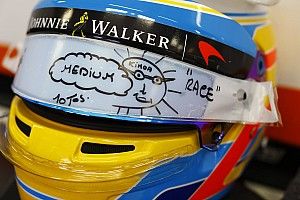 Alonso da varias pistas de cómo será su nuevo casco