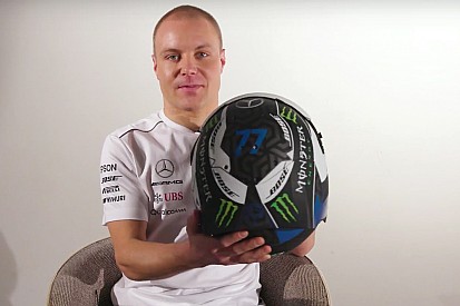 Após concurso, Bottas revela capacete para temporada 2018