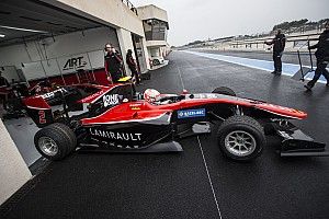 Юбер завершил тесты GP3 с лучшим результатом