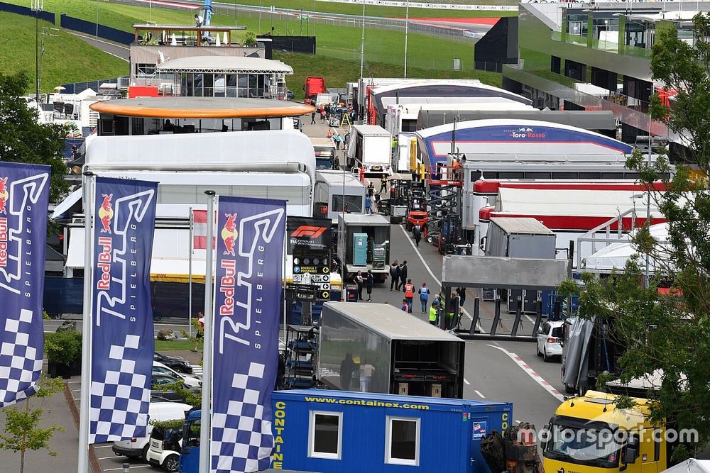 Red Bull Ring paddock