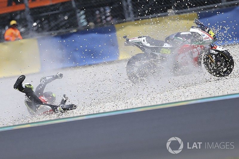 Cal Crutchlow, Team LCR Honda crash