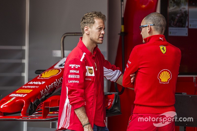 Vettel kiakadása Ricciardo manővere miatt