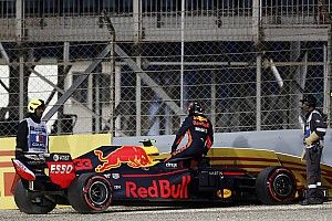 Verstappen se accidentó por una alza de potencia