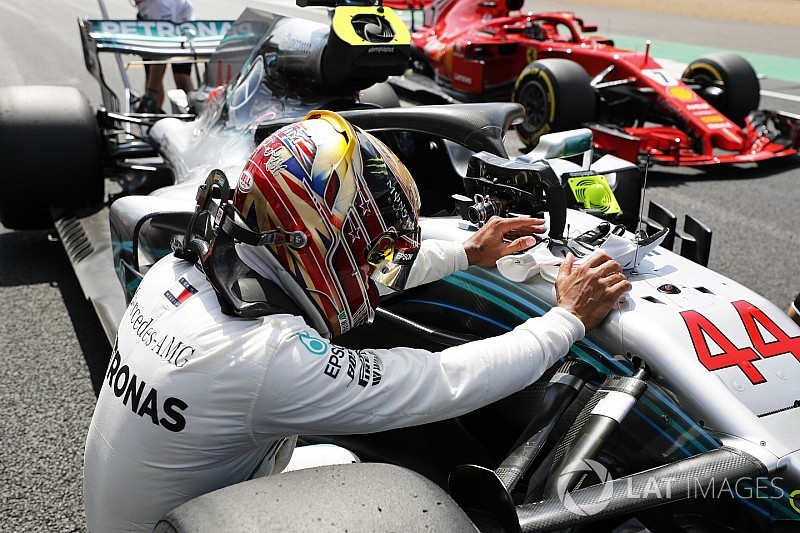 Hamilton au bout de lui-même, mais Ferrari menace