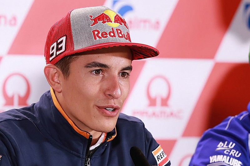 Márquez: "La técnica para ir muy rápido la copié de Pedrosa"