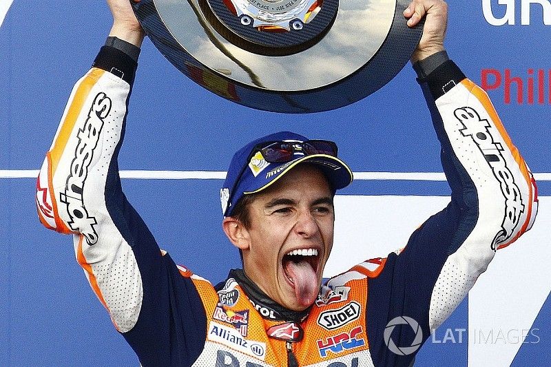 Podium: race winner Marc Marquez, Repsol Honda Team