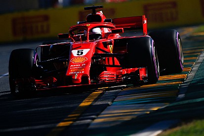 Melbourne, Libere 3: Vettel svetta con le slick dopo il bagnato