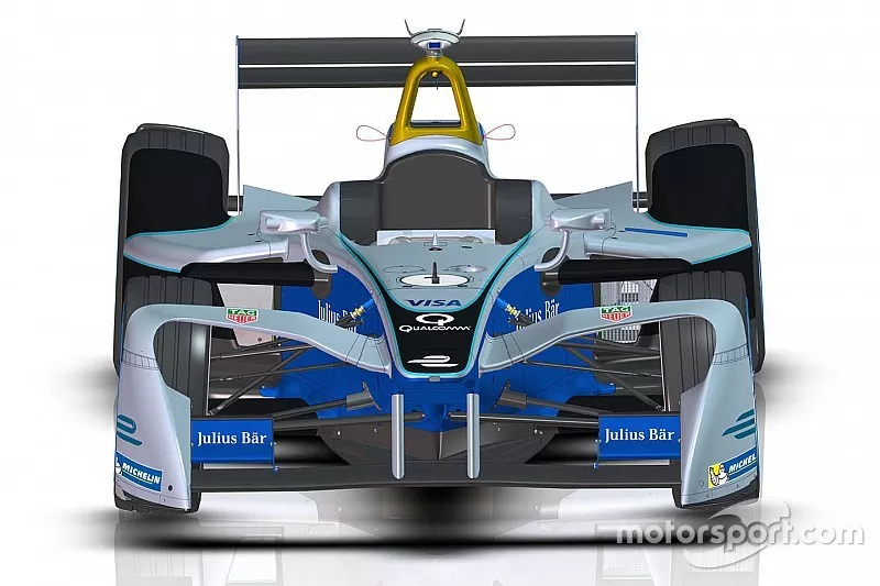 Formula E 2017 front wing design