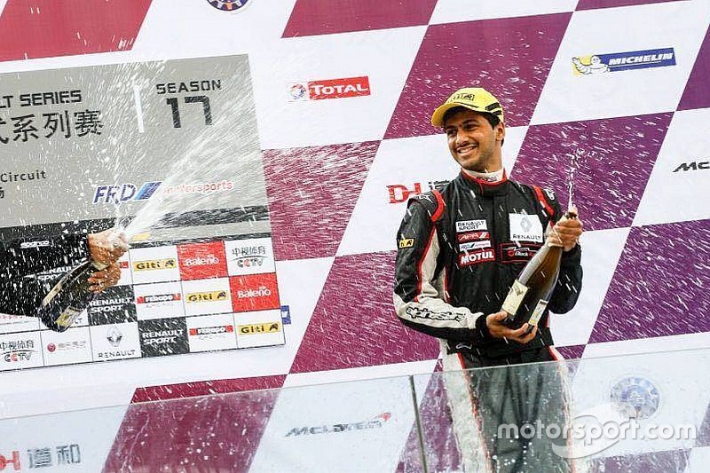 Dias takes double Class B podium on Asian Formula Renault debut