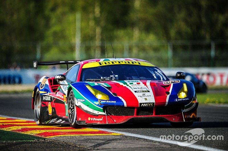 #71 AF Corse Ferrari 488 GTE: Davide Rigon, Sam Bird