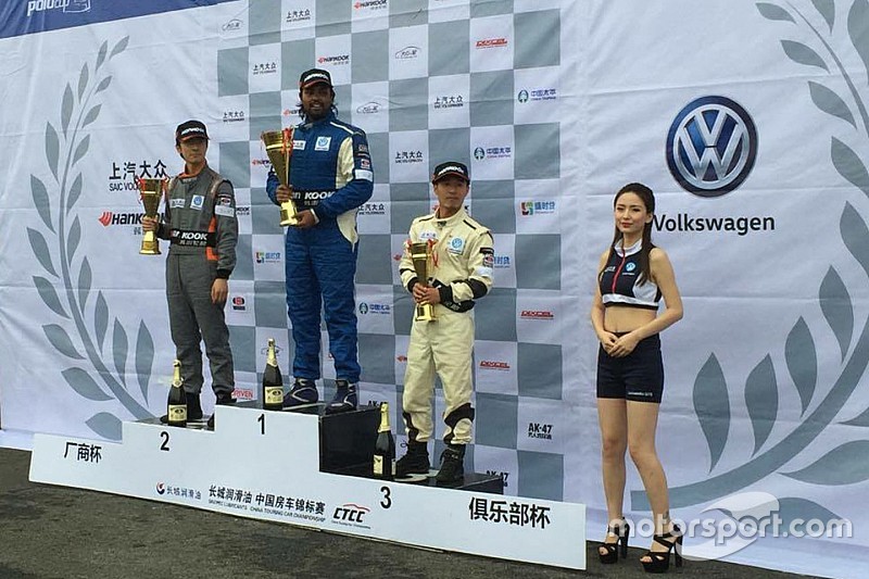 Tharani takes maiden international win in Polo GTI Cup