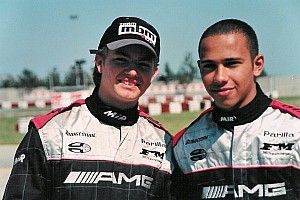 Retro: When Hamilton and Rosberg got along as teammates