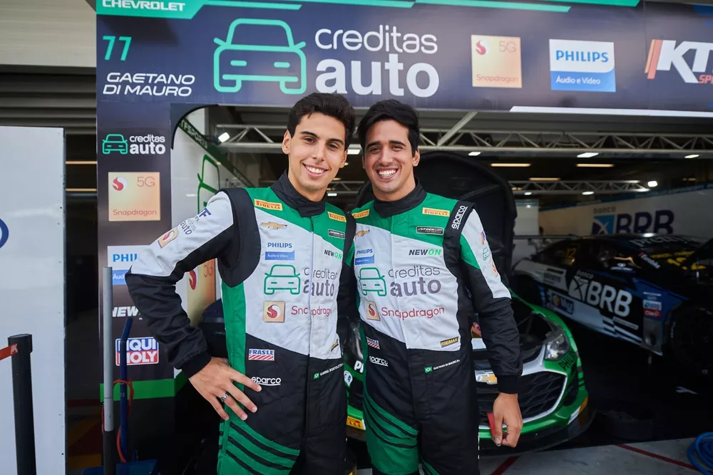 Gabriel Bortoleto e Gaetano di Mauro