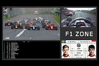 複数の映像・データを同時視聴「F1 ZONE」がDAZNで配信開始