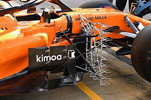 GALERÍA TÉCNICA: últimas actualizaciones de F1 de las pruebas en Barcelona