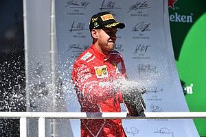 Vettel dice que la victoria fue "un gran alivio"