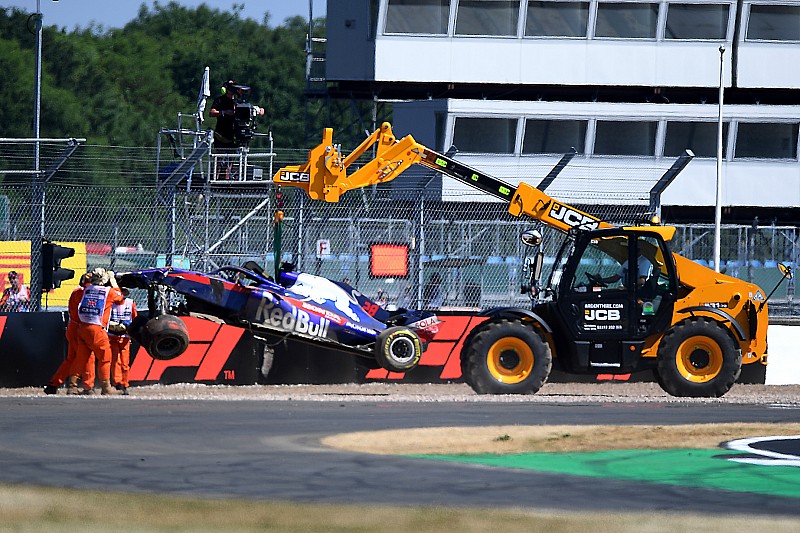 Fotostrecke: Schwerer Unfall von Brendon Hartley