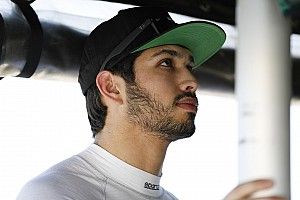 O'Ward no completó el martes su programa de novato en Indy