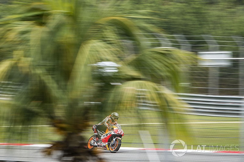 Marquez mist nog het goede gevoel op eerste dag in Sepang