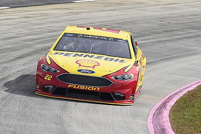Joey Logano captures Martinsville pole, Truex second