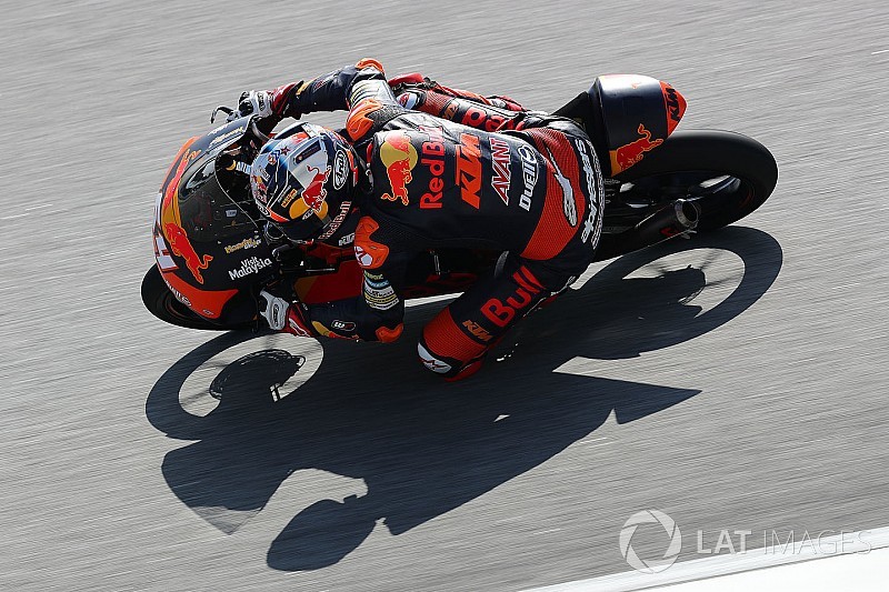 P6 Bendsneyder in eerste training Valencia, Loi en Mir onderuit