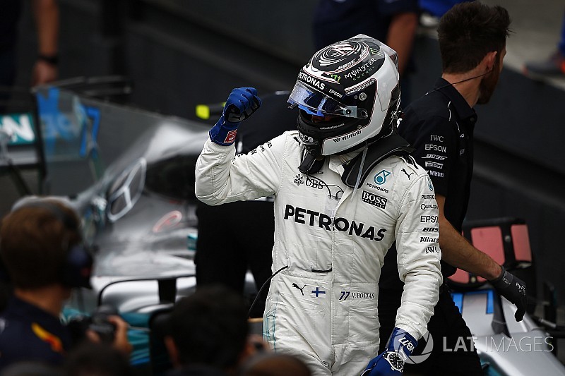 GP Brasil: Kalahkan Vettel, Bottas sabet pole