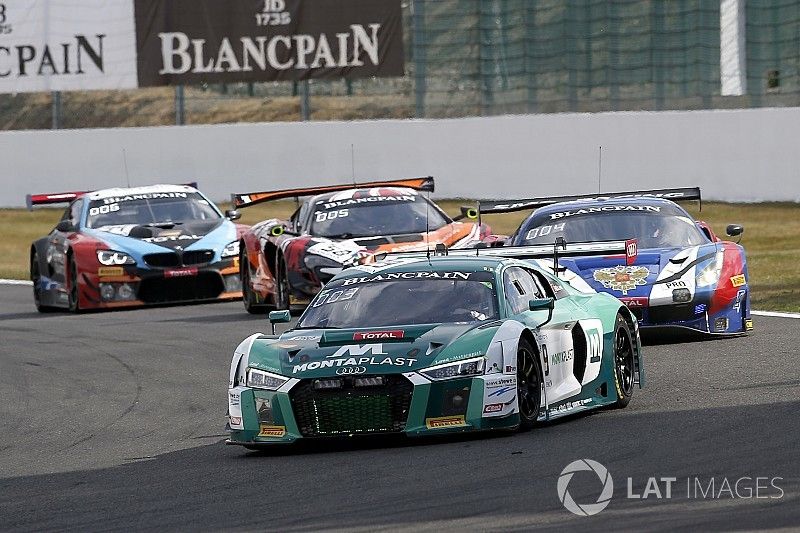 #29 Montaplast by Land-Motorsport Audi R8 LMS: Kelvin van der Linde, Sheldon van der Linde, Jeffrey Schmidt