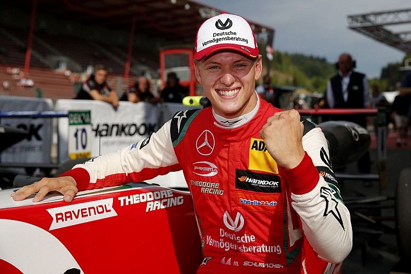 Race winner Mick Schumacher, PREMA Theodore Racing Dallara F317 – Mercedes-Benz