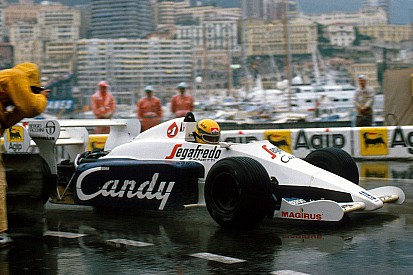 El primer podio de Ayrton Senna en la F1