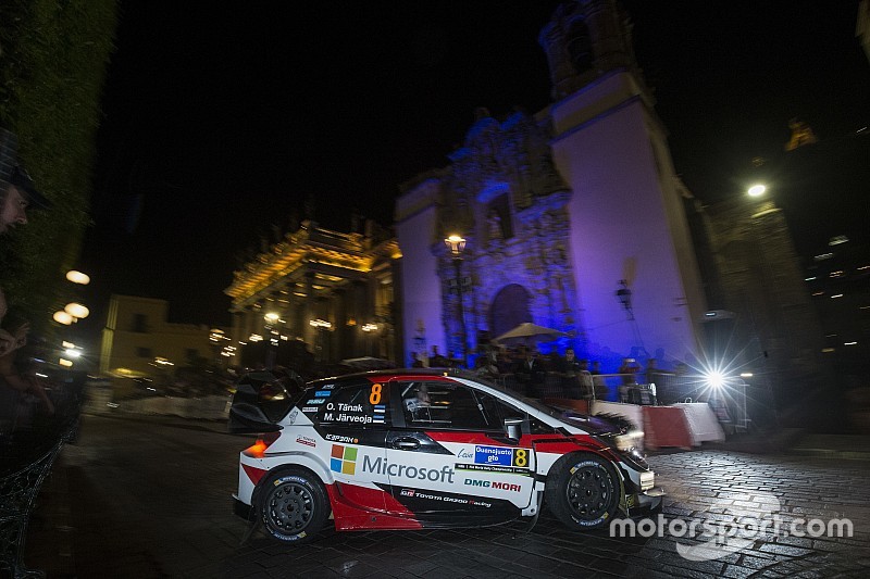 WRCメキシコ開幕。初日はヌービル首位、タナクが2番手で続く