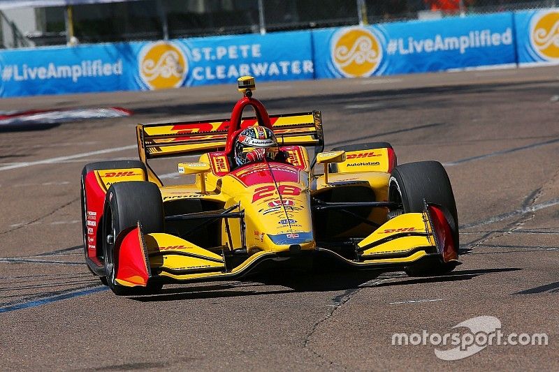 St. Pete IndyCar: Hunter-Reay leads second session