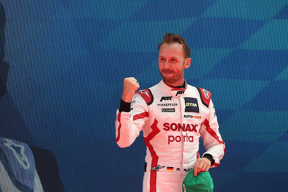 Podium: Ren&eacute; Rast, Team ABT Sportsline