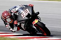 Todas las fotos de M&aacute;rquez en el test de Sepang con la Honda camuflada