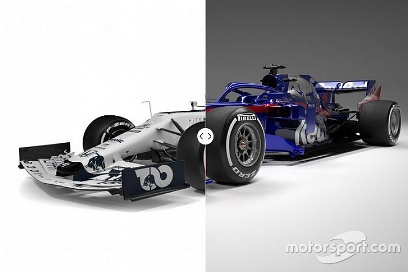 Было – стало. КакToro Rosso STR14 превратилась в AlphaTauri AT01