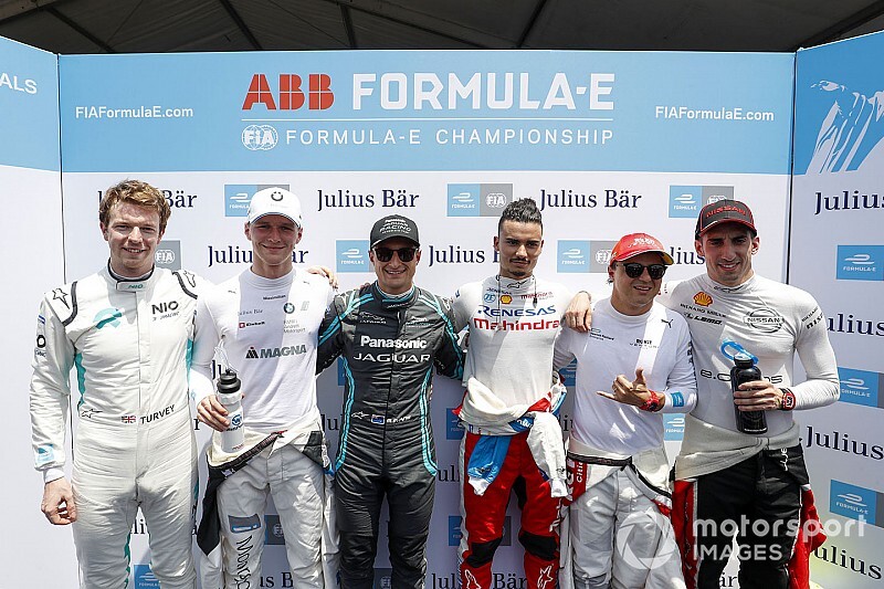 La parrilla de salida para el Eprix de Santiago