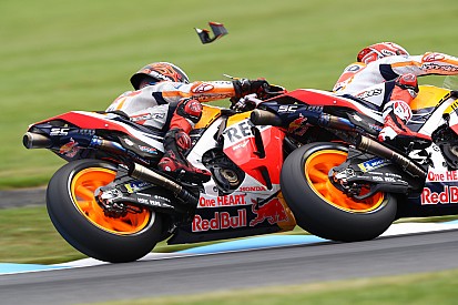 Marquez ammonisce Lorenzo: “Non si può andare piano in traiettoria”