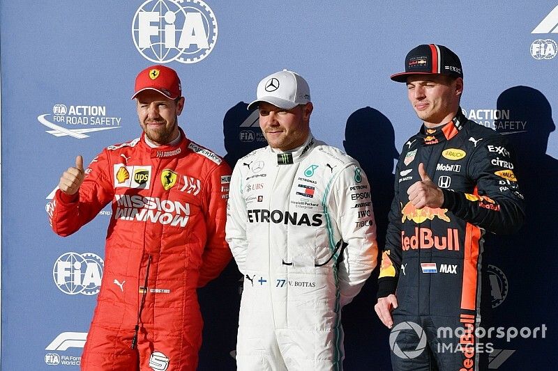 La parrilla de salida del GP de Estados Unidos