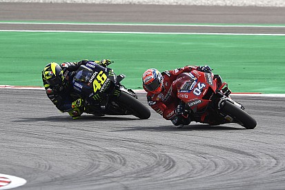 Dovizioso: "Rossi es agresivo, pero no hace estupideces"